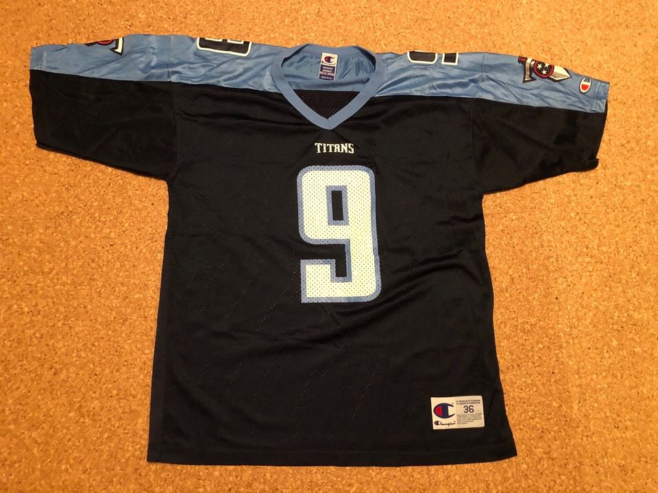 NFL Trikot der Tennessee Titans, Gr M, Nr 9, Mc Nair in Hetzerath (Mosel)