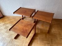 3 Satztische Teak Danish Beistelltische 60er 70er Mid Century Set Berlin - Zehlendorf Vorschau