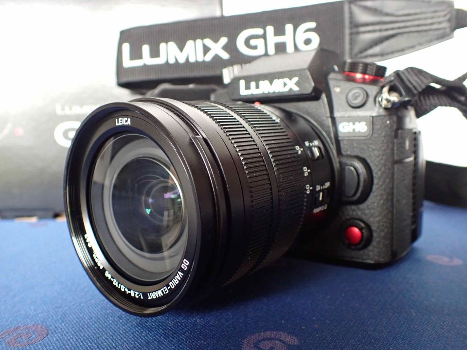 Lumix GH 6 m. Leica Obj.12-6o, 2/23gekauft m. Objekt.+Zubeb.verk> in Verl