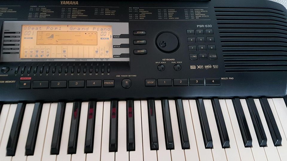 Keyboard Yamaha PSR-630 in Stuttgart