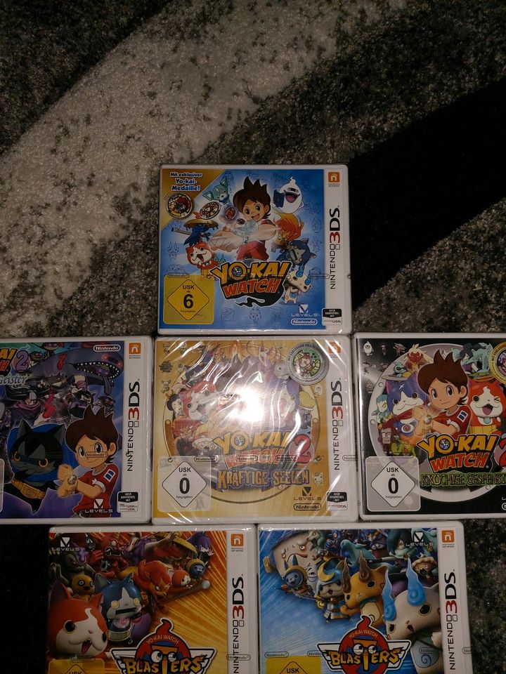 Nintendo 3ds Yokai Watch Alle Teile Sealed, Neu in Heinsberg