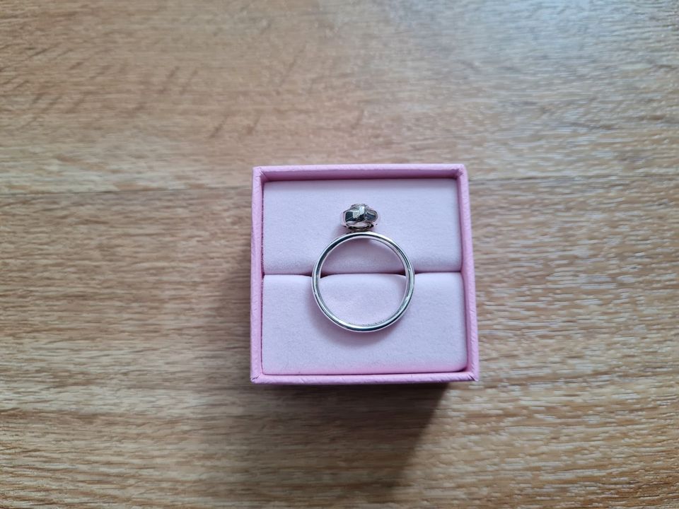 Damen Ring mit Herz, 925er Silber, Gr. XL/58 in Wiesbaden