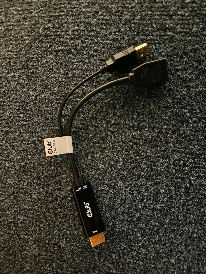 Hdmi - DP Adapter 4k 60Hz 1331 Club 3D in Weil a. Lech