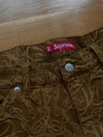 Supreme Script Jacquard Double Knee Denim Painter Hose Braun Frankfurt am Main - Ginnheim Vorschau