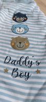 Baby / Newborn Schlafsack DADDY'S BOY Größe 62/68 Sachsen - Oßling Vorschau