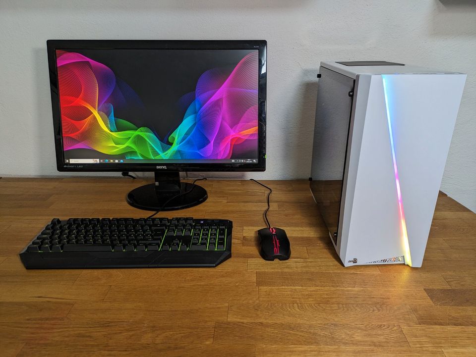 ⭐⭐Einsteiger PC I5 4440 RGB Gehäuse 8GB 250GB SSD 2GB Grafik ⭐⭐ in Paderborn