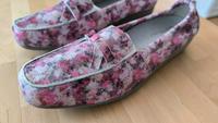 Pinke Mokassins mit Blumenmuster, Größe 41 – Neu & ungetragen Hessen - Usingen Vorschau
