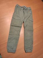 Grüne Cargo Jeans Hose Gr 122 Bayern - Erlabrunn Vorschau