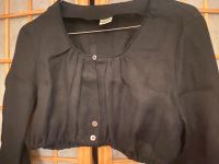 Goessl Bluse Gr.38 schwarz, 100% Leinen Bayern - Bernau am Chiemsee Vorschau