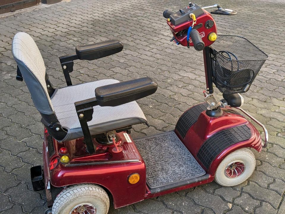 Elektromobil Senioren/ Seniorenmobil/ Scooter SH800 - Neue Akkus in Kemberg