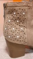 Damen Stiefeletten, Catwalk, Gr. 37, beige, Perlen Baden-Württemberg - Remchingen Vorschau
