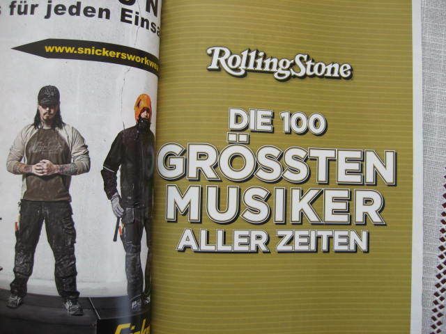 DIE 100 GRÖSSTEN MUSIKER ALLER ZEITEN-Special collectors edition in Walpernhain