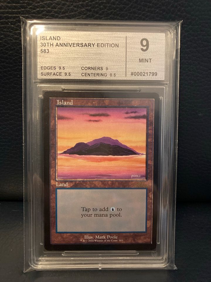 Magic/MTG 30th Anniversary Edition, Island Retro #583, CMG 9,0 in Freilassing