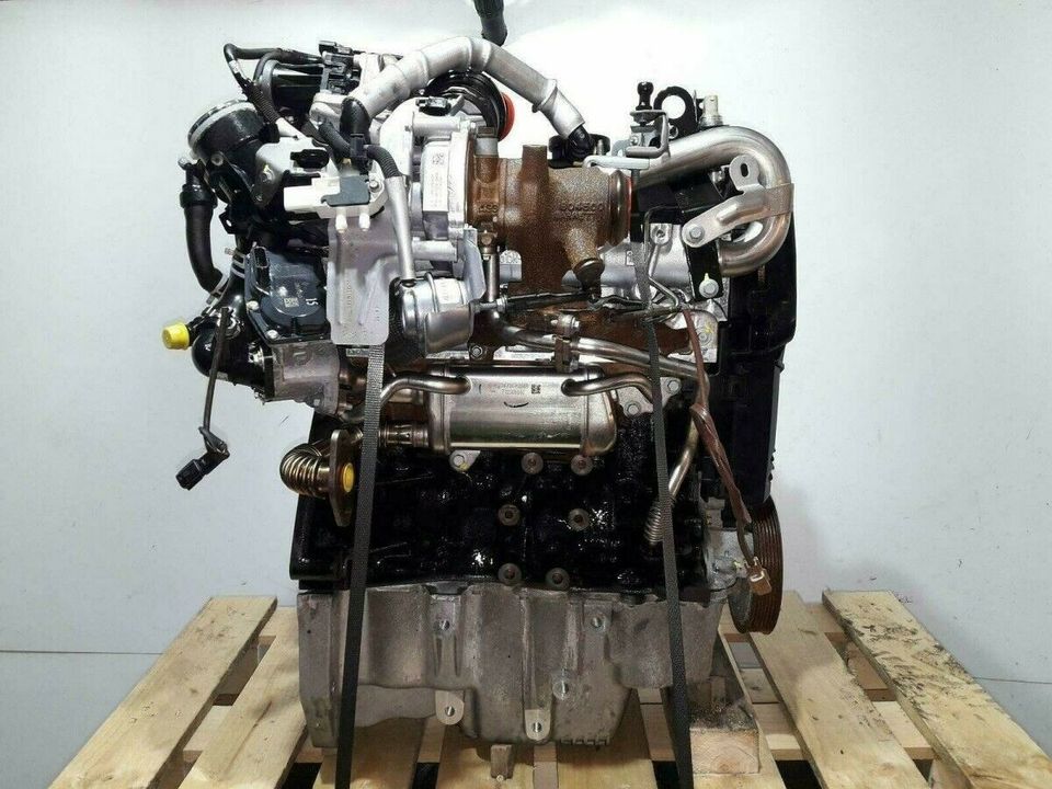 Engine Motor Nissan Renault K9K628 1.5 dCi 7.452 KM KOMPLETT 2016 in Leipzig