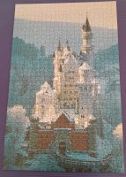 Puzzle, 1000 Teile, Schloß Neuschwanstein, geklebt Nordrhein-Westfalen - Kaarst Vorschau