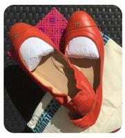 Ballerinas von Tory Burch Gr. 37 rot Bayern - Essenbach Vorschau