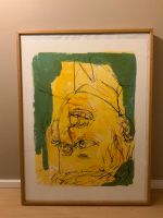 Georg Baselitz, original Lithographie, Kopf Düsseldorf - Pempelfort Vorschau