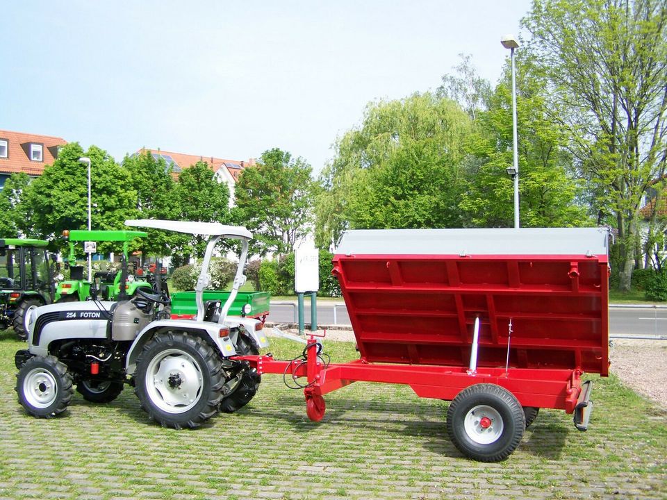 KRÜMA! HK2000 Einachs Kippanhänger Kipper 2,0 t Traktor Schlepper in Waltershausen