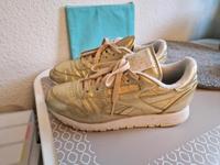 Reebok Turnschuhe gold Sonderedition Bayern - Stadtbergen Vorschau