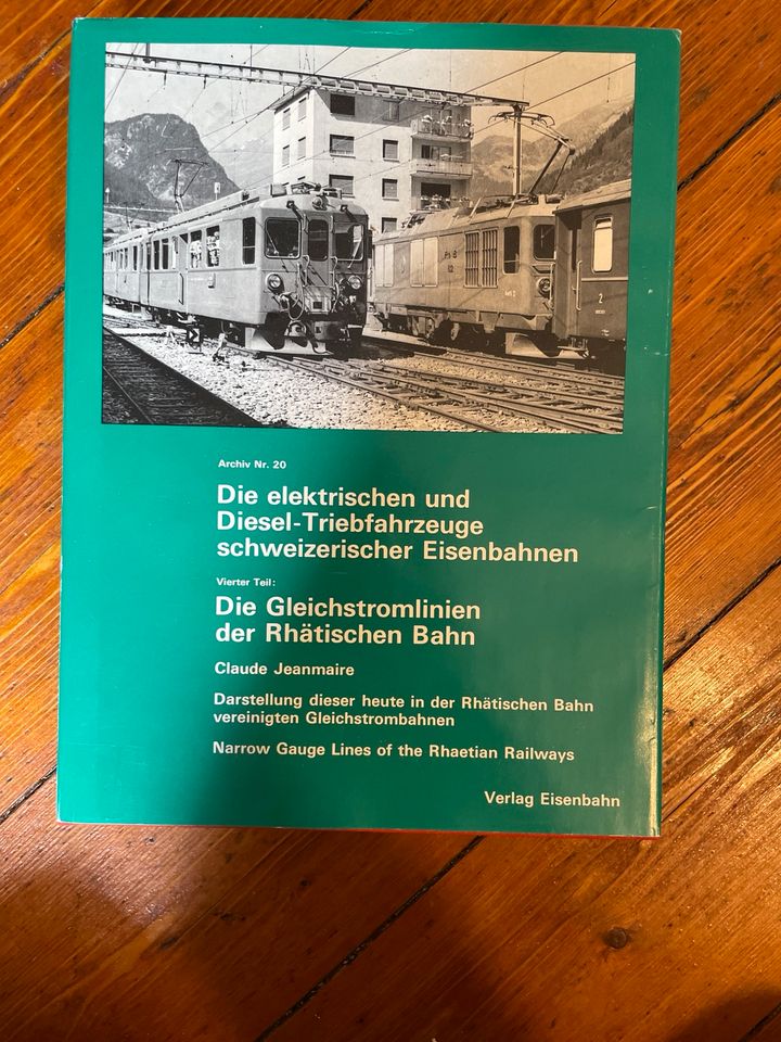 Die Gleichstromlinien der Rhätischen Bahn in Oerlinghausen