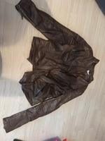 Only biker Lederjacke - braun S Brandenburg - Oberkrämer Vorschau