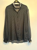 edle transparente Bluse in M von Sisley in schwarz Hessen - Bad Homburg Vorschau