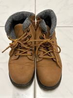 Kinder-Winterstiefel beige-braun, Gr. 33 Bayern - Bad Abbach Vorschau