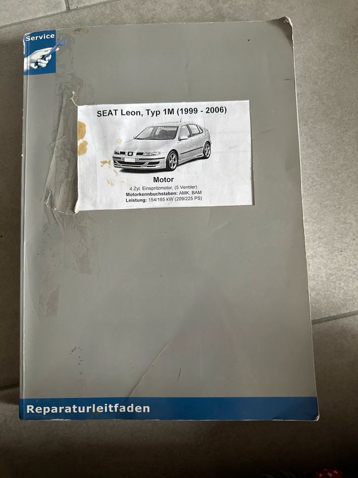 Reparaturbuch Seat Leon Cupra in Stadtprozelten