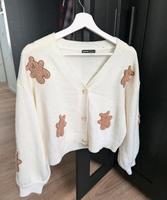 süßer kawaii Harajuku Teddy Cardigan Strickjacke Bärchen Dresden - Striesen-Süd Vorschau