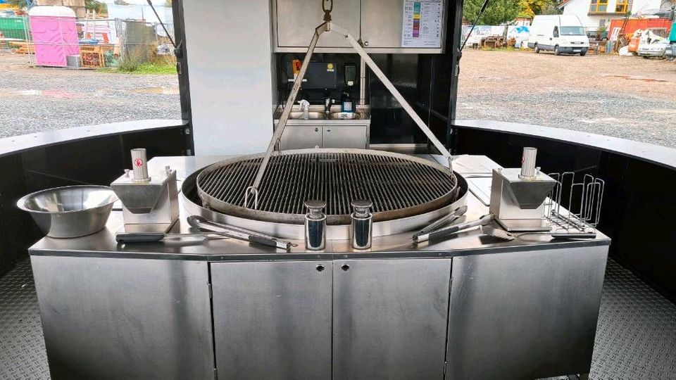 Roka XXL Schwenkgrill Imbisswagen  imbissanhänger  mieten zu vermieten Catering Geburtstag Hochzeit Firmen Feier BBQ Foodtrailer zu vermieten mieten in Groß-Gerau