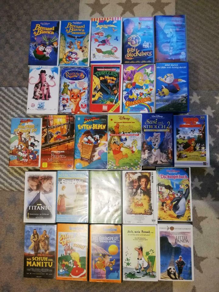 VHS Kassetten / Video Kassetten - Walt Disney und andere in Hofheim Unterfr.