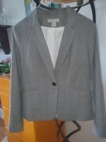 H&M Blazer kariert Glencheck schwarz 36/38 *top* Hessen - Eltville Vorschau