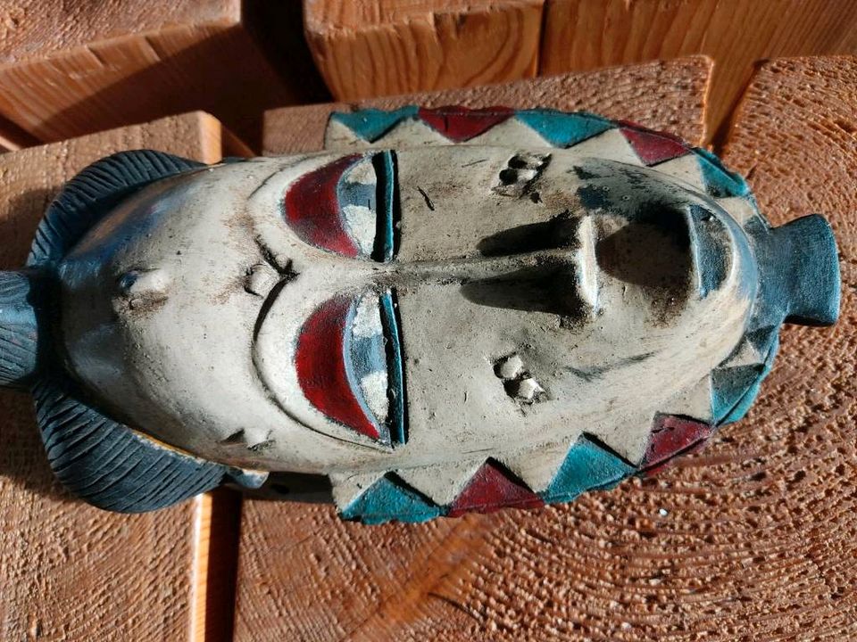 Alte Afrikanische Fra-Fra Maske aus Holz, Togo in Remseck am Neckar