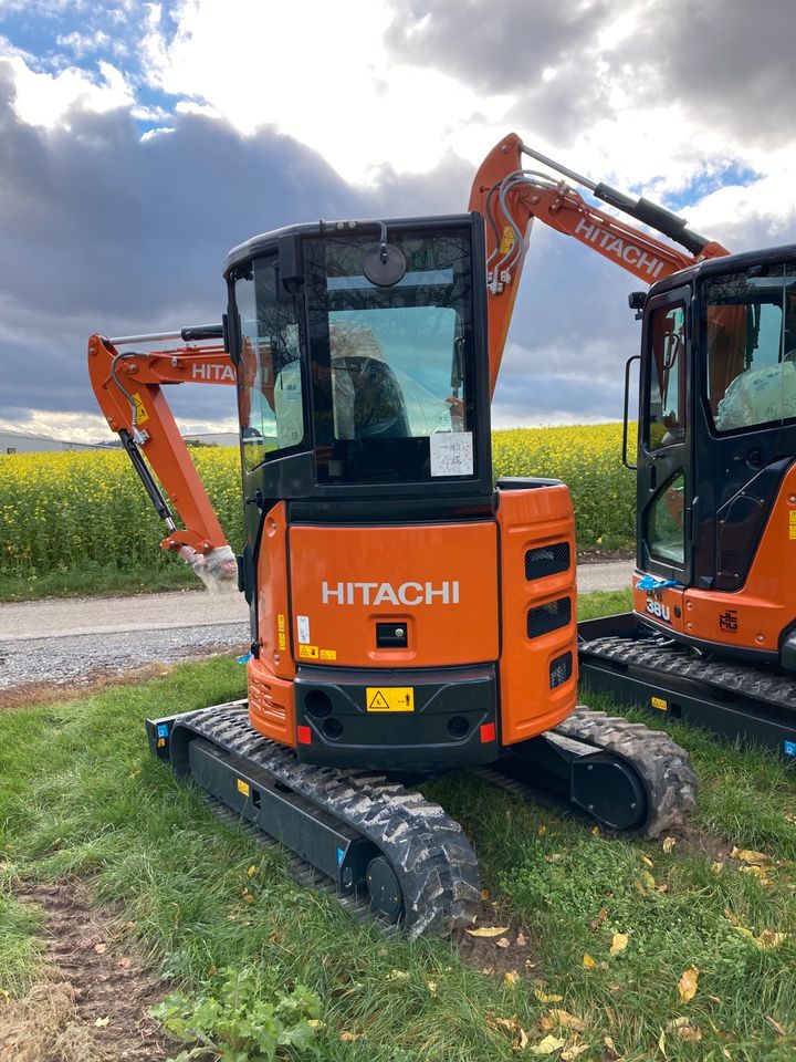 Hitachi ZX26U-6 Minibagger 2.6to in Obersulm