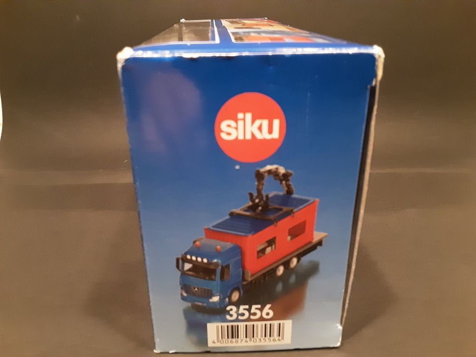 Siku 3556 Actros mit Baucontainer und Kran in Aurich