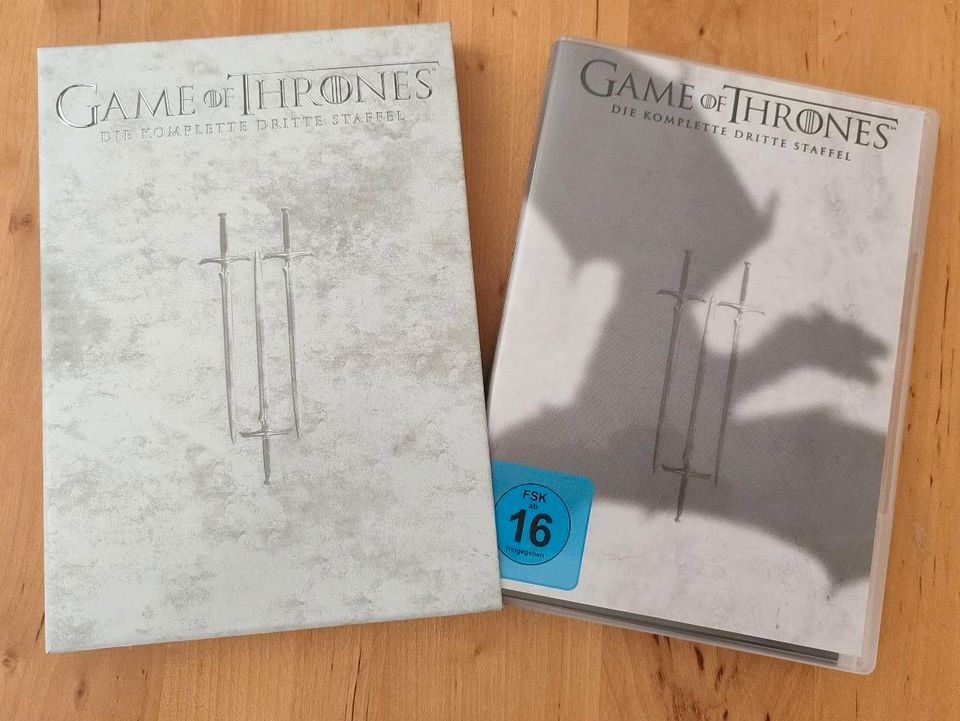 Game of Thrones - die komplette dritte Staffel, 5 DVDs in Dossenheim