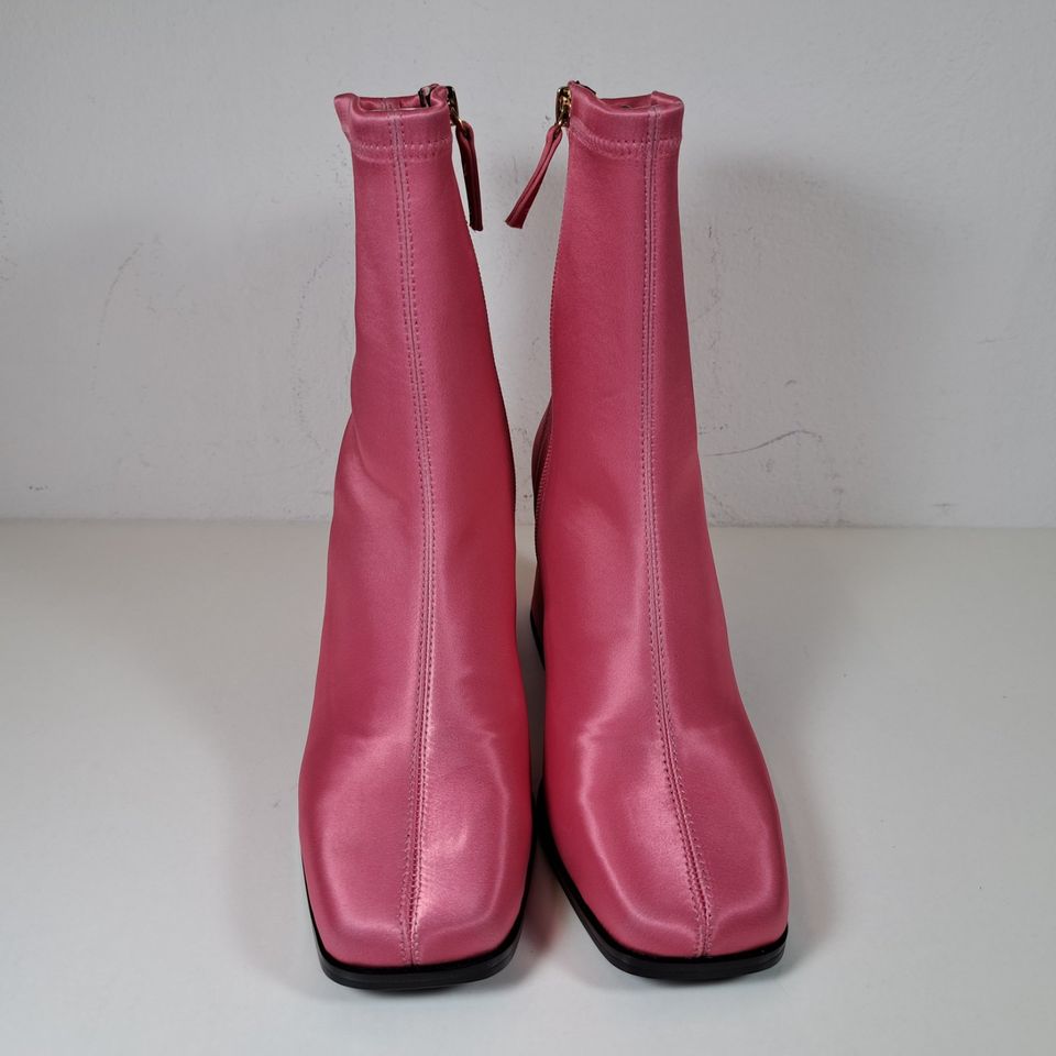 Kat Maconie ELVA Damen Stiefelette Pink Absatz Gr. 38 NEU SALE in Minden