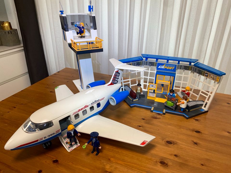 PLAYMOBIL Flughafen & Flugzeug  Nr: 5395 & 5338 in Düsseldorf