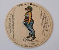 Bierdeckel Zille sein Berlin Nr. B4 D=107 mm Schleswig-Holstein - Groß Wittensee Vorschau