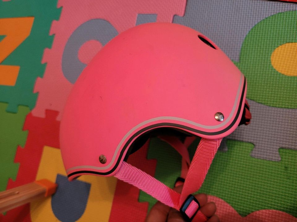 Fahrradhelm 51 - 54 cm Globber pink in Birenbach