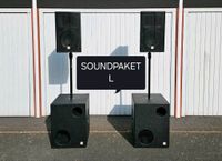 "Soundpaket L" Mieten/Musikanlage/PA/Party Niedersachsen - Lauenau Vorschau