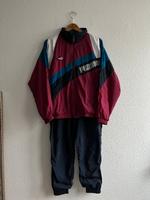 Vintage Trainingsanzug Puma rot blau Gr. 6/M Tracksuit Jogging 90 Hessen - Lampertheim Vorschau