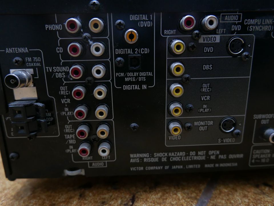 JVC Stereo Receiver, Verstärker in Edingen-Neckarhausen