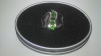 Ring mit grünen Steinen EA 925 Silber gestempelt Berlin - Steglitz Vorschau