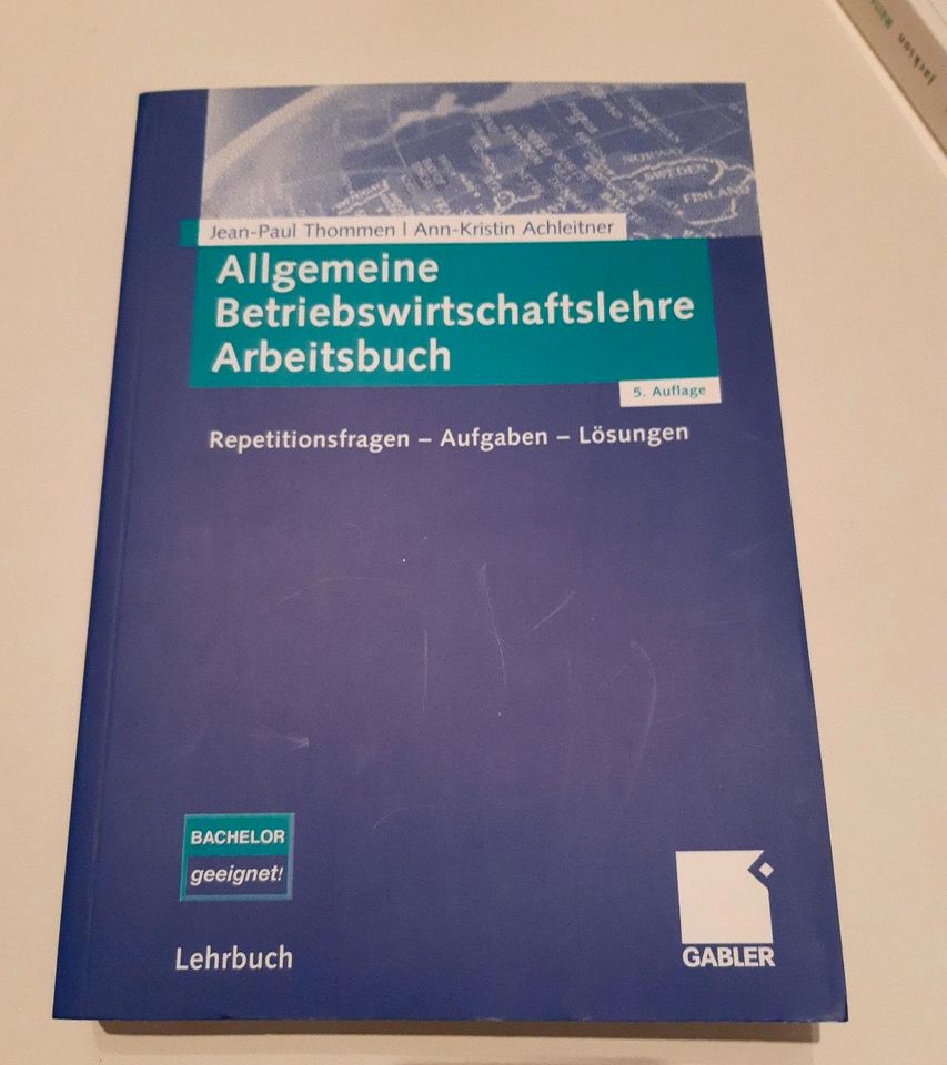 Allgemeine Betriebswirtschaftslehre Arbeitsbuch in Hamburg