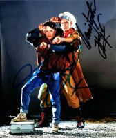 Michael J. Fox und Christopher Lloyd Autogramm Dresden - Prohlis-Nord Vorschau