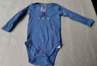 Body Babys Poco Piano 74/80 Blau Langarm Niedersachsen - Zeven Vorschau