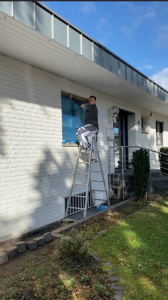 Aussenanstrich Fassade Dachkästen Giebel Fenster suche Maler in Dorsten