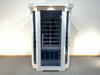Infrarot Sauna Wärmekabine IWK Premium weiß blau 2Pers C Strahler Sachsen - Wildenfels Vorschau