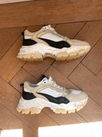 Bronx Sneaker 36 weiß beige schwarz Baden-Württemberg - Tübingen Vorschau